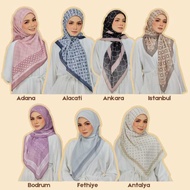 DARENA SCARF TUDUNG BAWAL COTTON PREMIUM BAWAL COTTON PRINTED BAWAL PRINTED BAWAL CORAK BIDANG 48