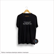 COD Distro T-shirts for Men and Women 1 PETER 5: 7 Writing T-shirts T-shirts Premium/ L XL XXL/ Scre