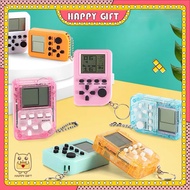 💌SG Stock💌Mini Games Console Handheld Tetris Gameboy With Keychain Retro Children's Video Game Toy