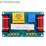 DYRUIDOJSG Audio Frequency Divider, 3 Way 120W Frequency Divider DIY, Hifi Stereo Audio Crossover Fi