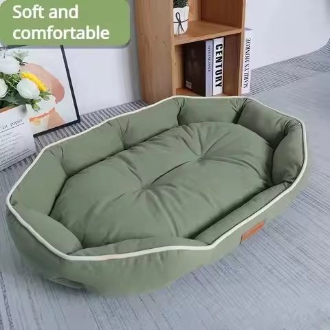 Winter Dog Sofa Big Bed Pets Dogs Accessories Small Breeds Accessory Bedding Pet Supplies Cushions M