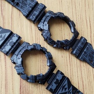 G-SHOCK GA100 GA110 GA120 GD100 GD110 GD12 G-SHOCK REPLACEMENT STRAP and Bezel Printed Matte