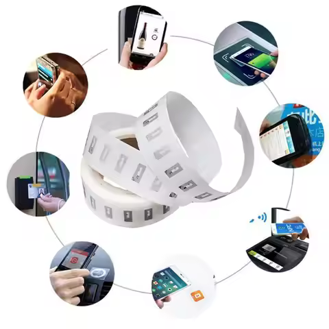 10pcs NFC Chip Ntag213 Sticker Wet Inlay 13.56MHz NTAG213 Label Antenna Wifi NFC Tag 2*1cm Wifi Tag