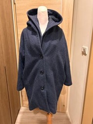 E-Wear繭型羊毛大衣