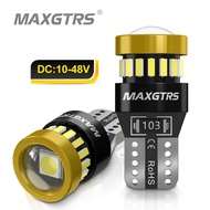 MAXGTRS 2x 9-48V W5W T10 LED Canbus Bulb Car Interior Reading Parking Width Light For Truck Pickup