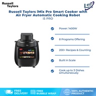Russell Taylors 3L iMix Pro Smart Cooker with Air Fryer Automatic Cooking Robot i5 PRO | 1400W | 8 P