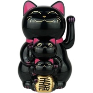 Lucky Cat, Solar Powered Automatic Waving Lucky Cat, Waving Maneki Neko Lucky Cat Beckoning Feng Shu