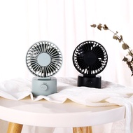 New USB Desktop Fan Muji-style oscillating mini fan, silent desktop electric fan, gift fan