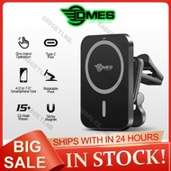 Dmes DV9 15W Magnetic Car Phone Holder Wireless Charger Mount Air Vent Holder