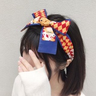 【絲巾禮盒】童話國馬戲團 絲巾配絲巾扣禮盒/領巾/髮帶