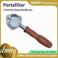 Coffee 51mm Bottomless Portafilter for Yabano Donlim Oster Nova PrimaLatte Baumann Giselle Petrus