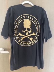 Mastermind JAPAN x 東京復仇者 Tokyo Revengers Tee Circle Logo 圓圈骷髏金邊短袖 S碼 ( 266669)
