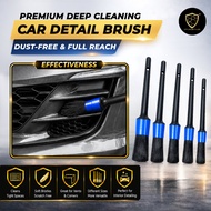 【CP CAR Detailer】 5 pcs Details Wash Brush Car Wash brush Car interior details brush
