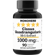 Cissus Quadrangularis Extract 1000 mg - 90 Vegetarian Capsules