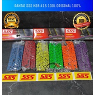 HIJAU MERAH SSS CHAIN 415-110 HSB COLOR SSS CHAIN 415-120 COLOR SSSOriginal MALAYSIA SSS CHAIN GREEN