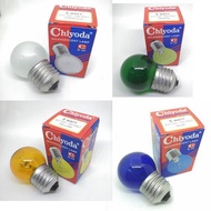 Chiyoda 5 Watt E27 Ping Pong Bulb Menthol ( FROSTED, BLUE, YELLOW, GREEN)