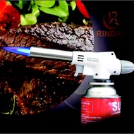 Head Of Butane Gas Welding Tool BBQ Flame Gun Blow Torch Portable