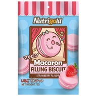 Nutrigold Strawberry Mini Macaron 75g (Halal)