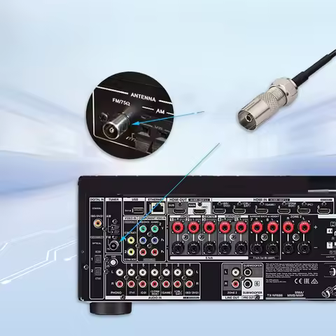 Universal Car Stereo AM FM Dipole Antenna F Female Head To TV 3.5 Mono Car Dipole Antenna for Car FM