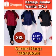 KEMEJA JUMBO XXL WOMEN'S SHIRT TOP