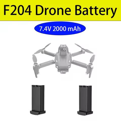 F204 RC Drone Battery Original Accessories 7.4V 2200mAh Battery for F204 Gps Drone