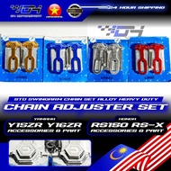 RS RSX Y15 Y16 ｜Chain Adjuster Set CNC Alloy PNP For Arm Standard Adjustable Rantai Adjuster Extra T