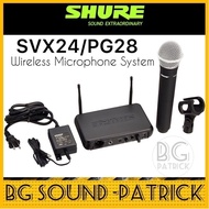 SHURE SVX24/PG28 Wireless Vocal System Microphone Speech Microphone