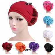 GESH Muslim Turban Hat Women Turban Head Scarf Cancer Chemo Hijab
