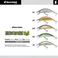 Minnow BLACK RABBIT streamchaser 50s