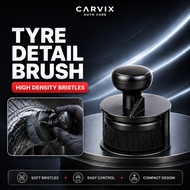 CARVIX | Tyre Waxing Detail Brush Portable Tyre Polish Brush Tire Wax Applicator Soft Brush