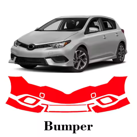 Car Precut Paint Protection Film Front Bumper Anti-scratch Exterior TPU PPF For Toyota Corolla iM 20