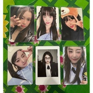 LESSERAFAM PHOTOCARD YUNJIN SALT EUNCHAE GROUPGirl