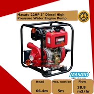 Mf Masato 22hp 3" Diesel High Pressure Engine Water Engine Pump