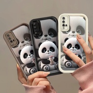 Casing For Huawei Nova 5t 6se 7i/Huawei Y6P Y7A Y7 Y9 Prime Y7 Pro 2019 Y9 2019 Cartoon Cute Pandas 