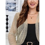 PLUS size Champagne Blazer 1XL