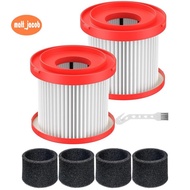 2 Pack HEPA Filter 49-90-1900 Replacement for   Cordless Vacuum Wet Dry Models 0780-20 0880-20