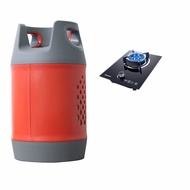New design portable 12.5kg propane cylinder lpg cylinder tanks composite lpg cylinders BBQ/Cooking/F