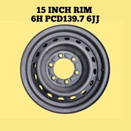 Toyota Hiace Van Nissan Caravan Steel Rim 15 Inch Rim Besi Tayar Rim Used Japan