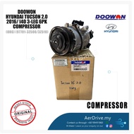 DOOWON ORIGINAL HYUNDAI TUCSON 2.0 2016/ I40 3-LEG 6PK compressor  3Z500/3Z510