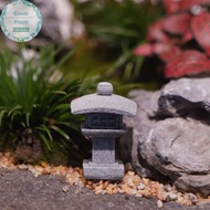 GentleHappy Retro Gazebo Chinese Lanterns Mini Pagoda Model Decoration Stone Miniature Statue Sandstone Home Accessories .