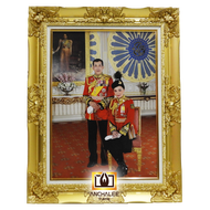 กรอบหลุยส์ ร.10 และ ราชินี 15x21 นิ้ว