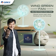 HIJAU Wells Houseware - GREE Wind Green Fan - GCF-12iGN and GCF-14iGN - Green