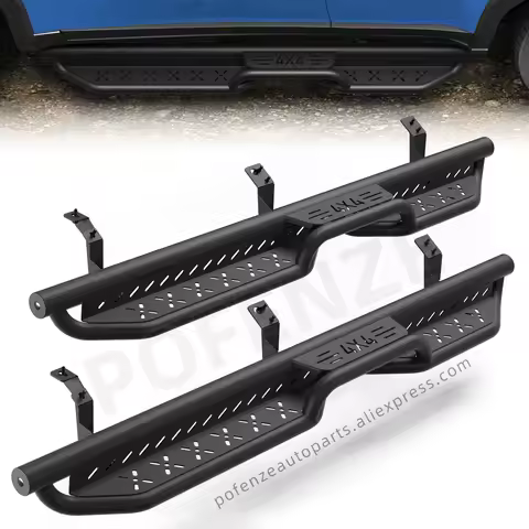 Two Raised 2-Step Running Boards for 2024-2025 Toyota Land Cruiser Prado LC250, Accesorios Toyota, T