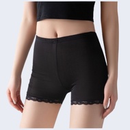 Set of 3 protective shorts wearing a soft, 4-way stretch lace skirt Midori Q510