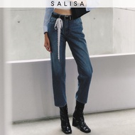 SALISA - MONICA BOYFRIEND JEANS Mid-Rise