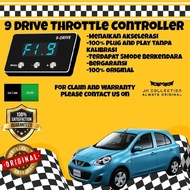 9 Drive Throttle Controller Nissan March Series Piggyback Remap