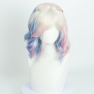 Realistics Scalp Cosplay Wig Enid Fashionable Egg Roll Short Hair Photo Shoots