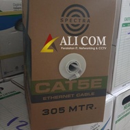 kabel lan utp cat5e spektra meteran