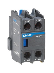 Chint Auxiliary Block Contact Contactor Kontaktor tipe AX-3X