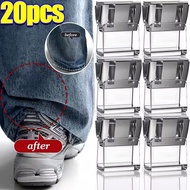 20Pc Clothing Clips for Trouser Leg Shortening Seam-free Invisible Fixing No Sew Clip Hidden Hem Dev